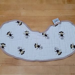 Aden & Anais muslin burpcloth/bib